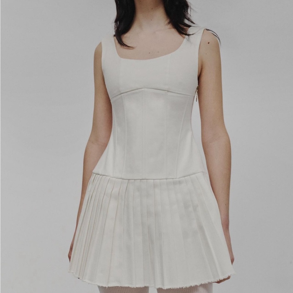 NWT Revolve Aurora Elegant White Mini Dress